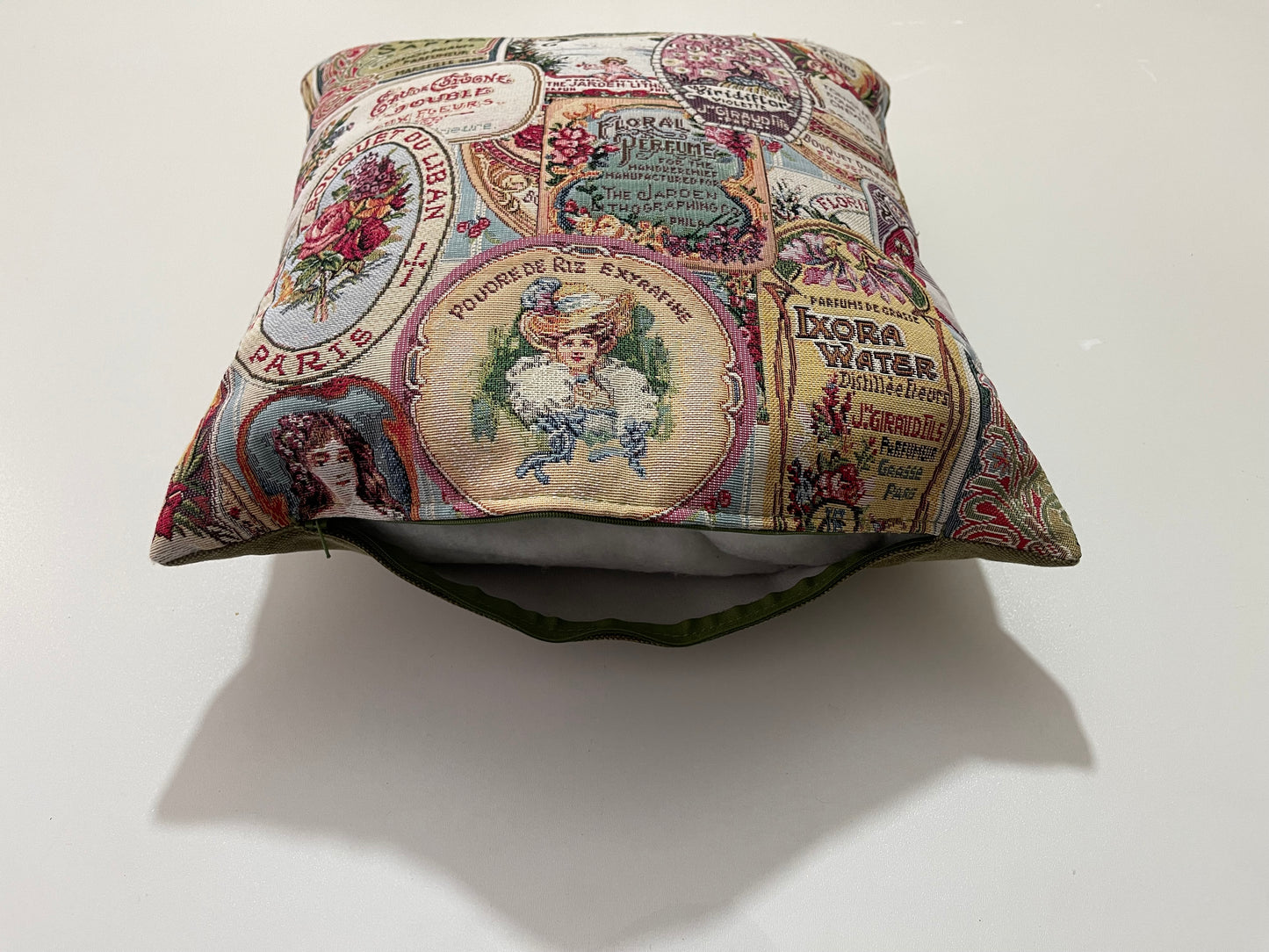 Gobelin kissen (43x43cm)französisches kulturdesign