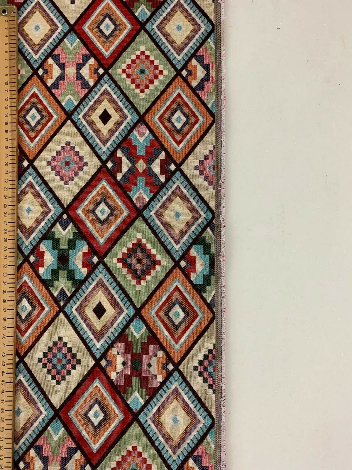 Gobelin stoffe Mosaikmuster