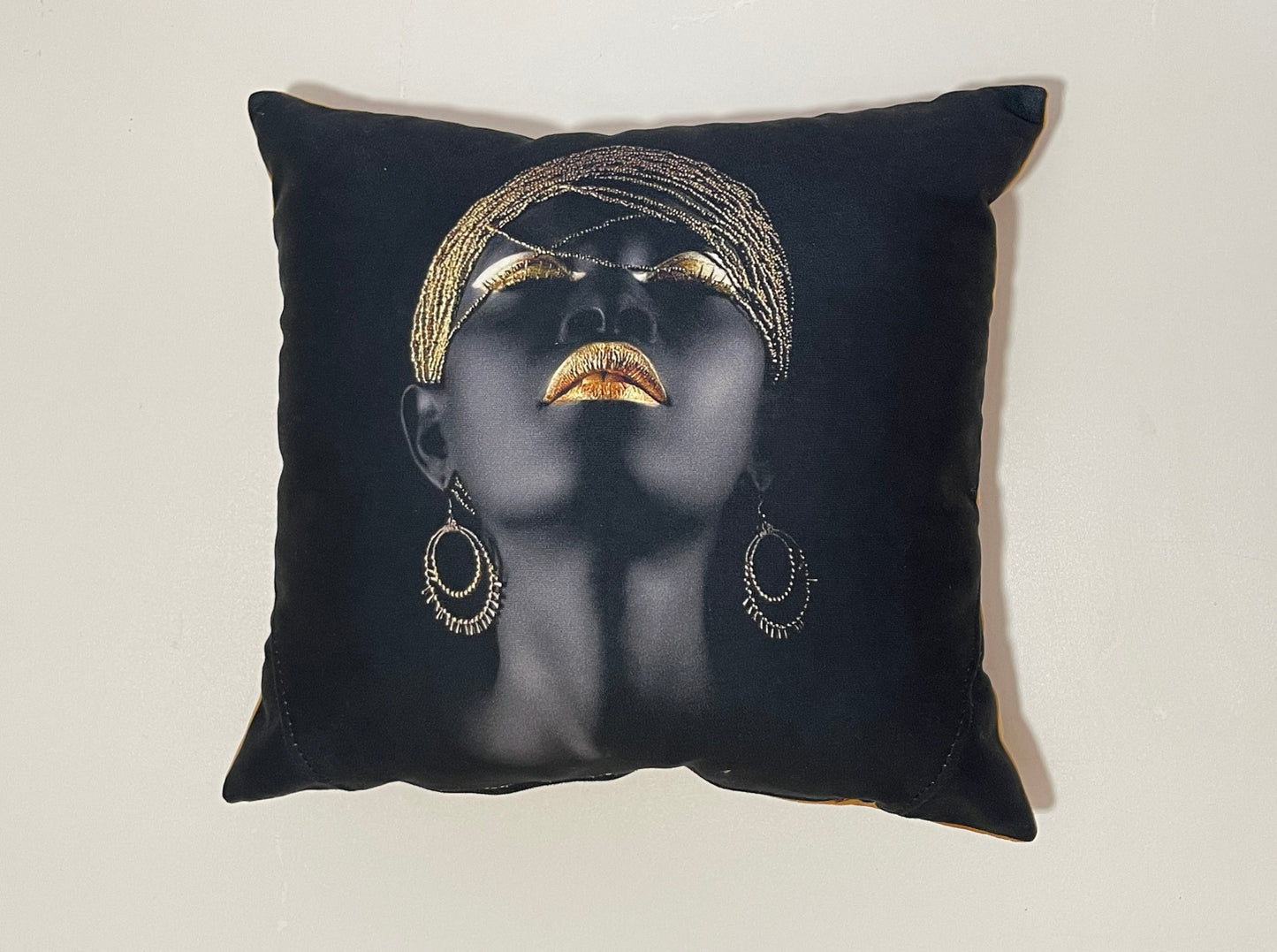 Floer stoffe kissen ca (43x43)cm Afro Disegn