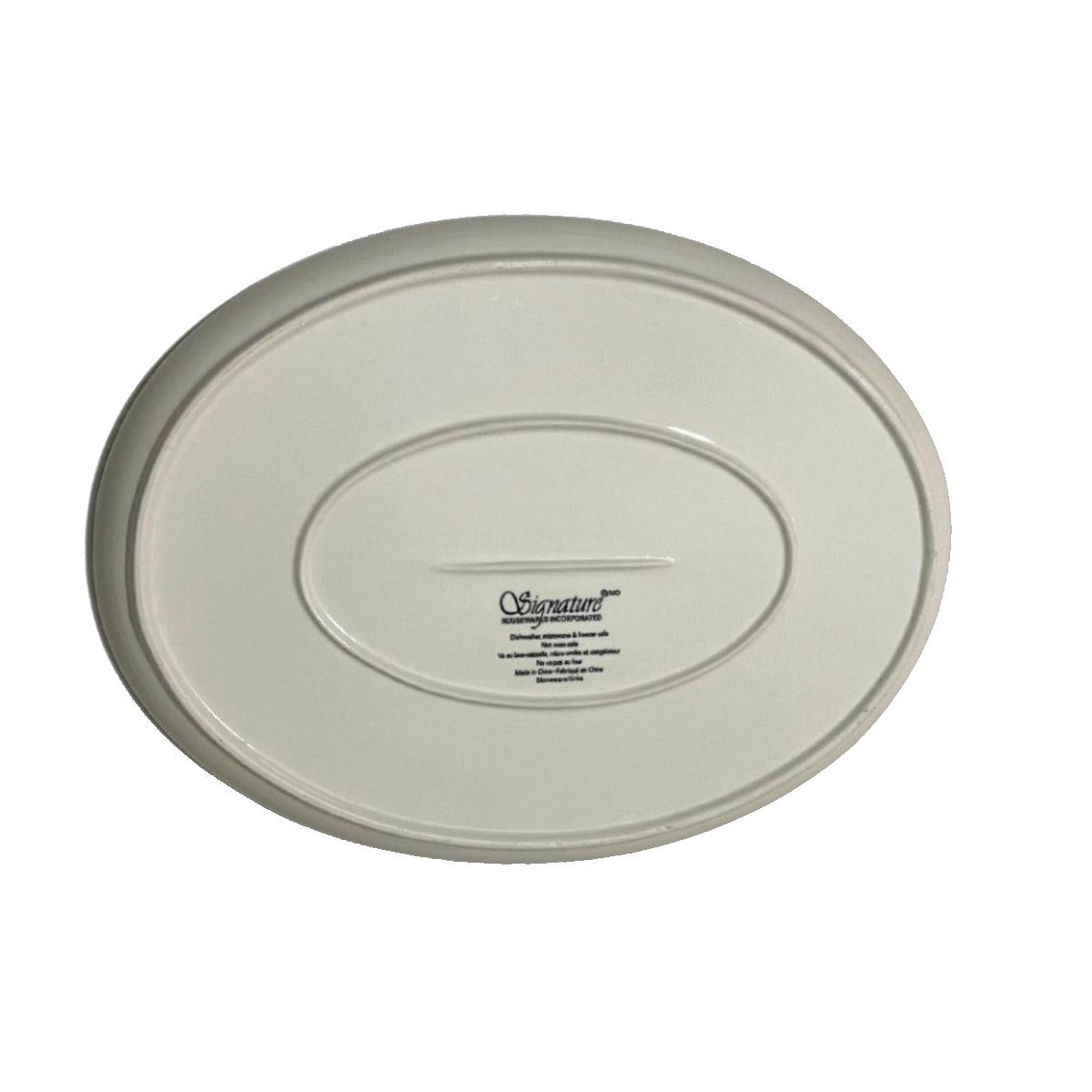 Keramik Essplatte Punkte mit Kaffeebohnen