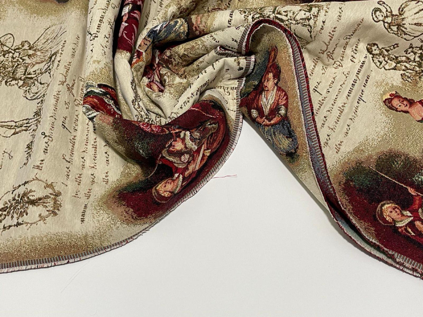 Gobelin Mittelalter Muster