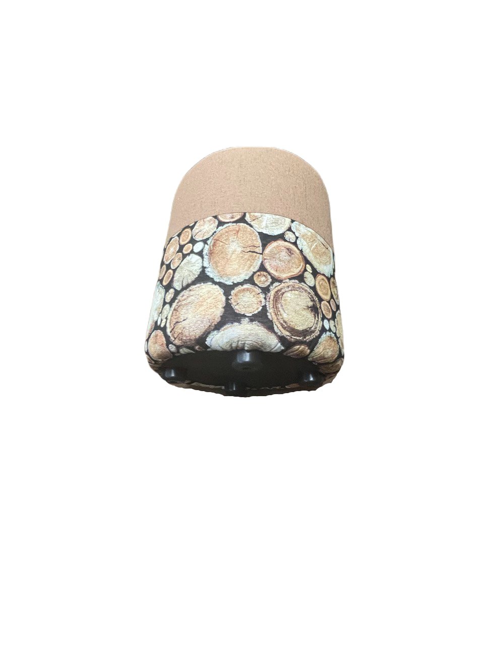 Höcker aus gobelin stoffe(Baumstamm)