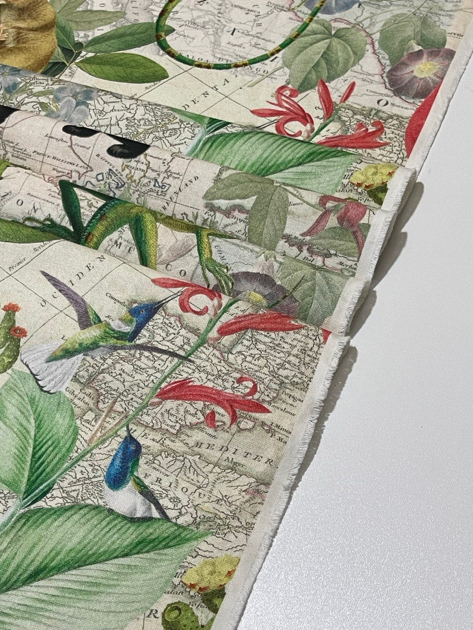 Digitale Baumwolle Tierreich Asiens