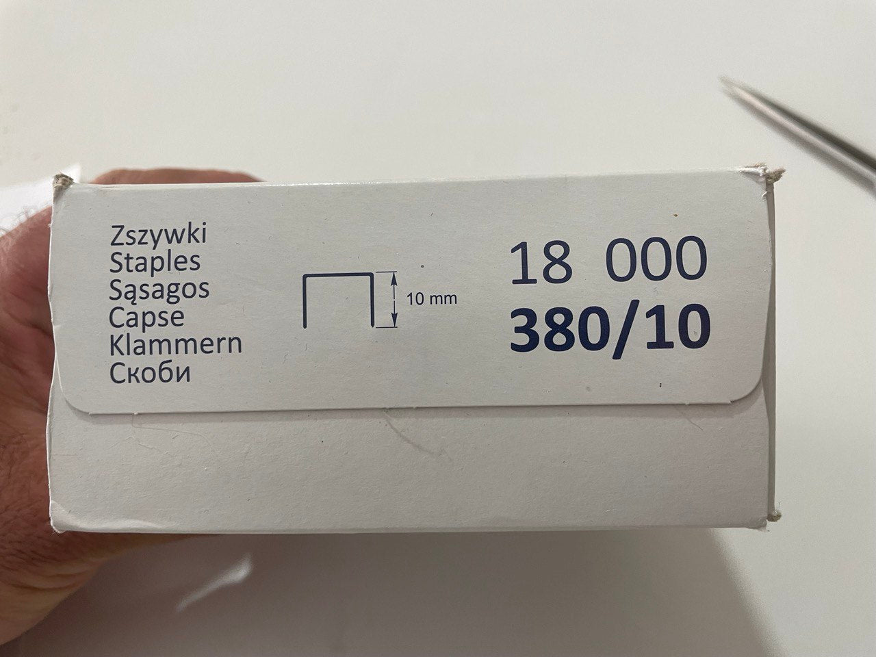 Heftklammern TYP 380/10