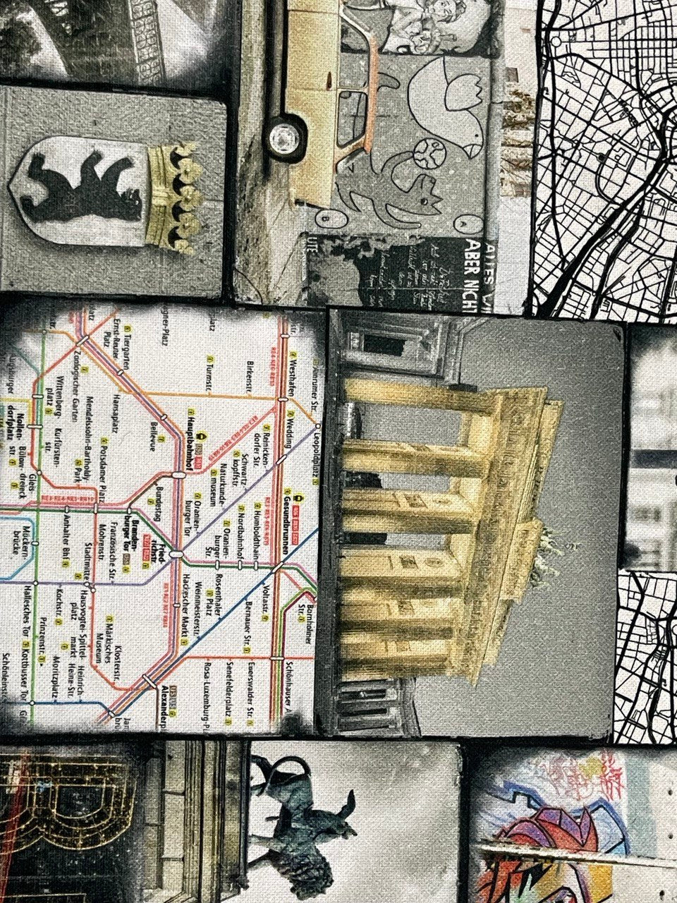 Digital baumwolle Berliner Sehenswürdigkeiten