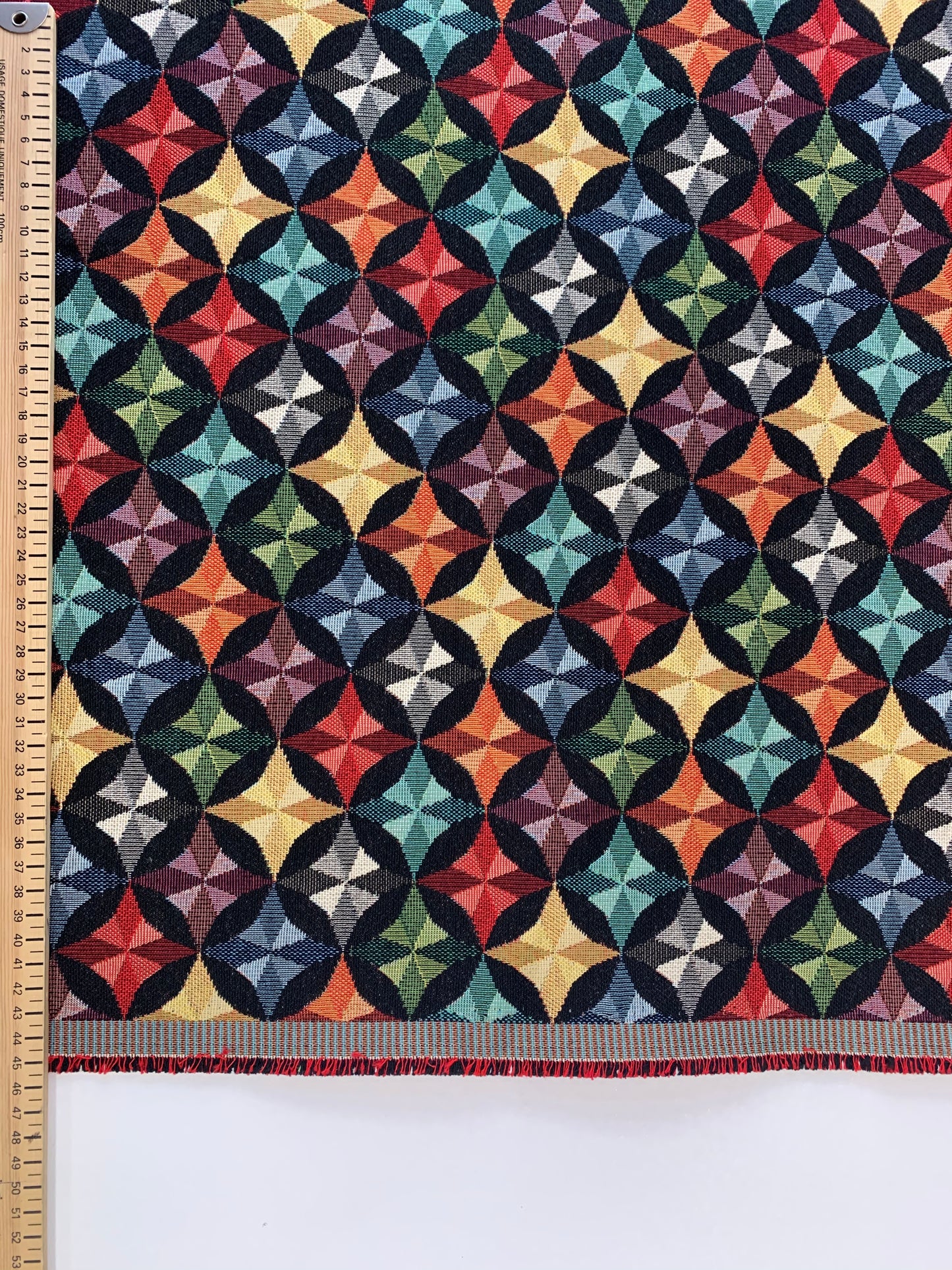 Gobelin Bunte Mandala Sternenmuster