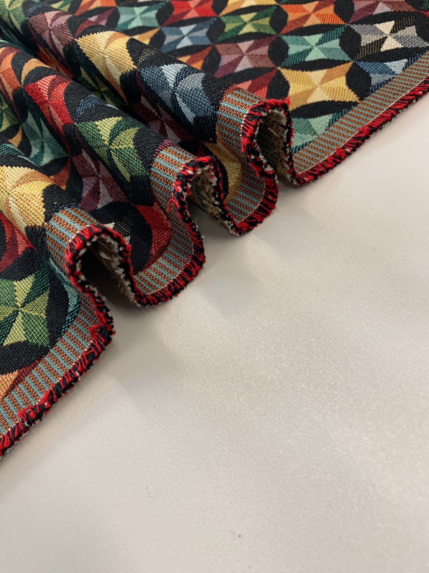 Gobelin Bunte Mandala Sternenmuster