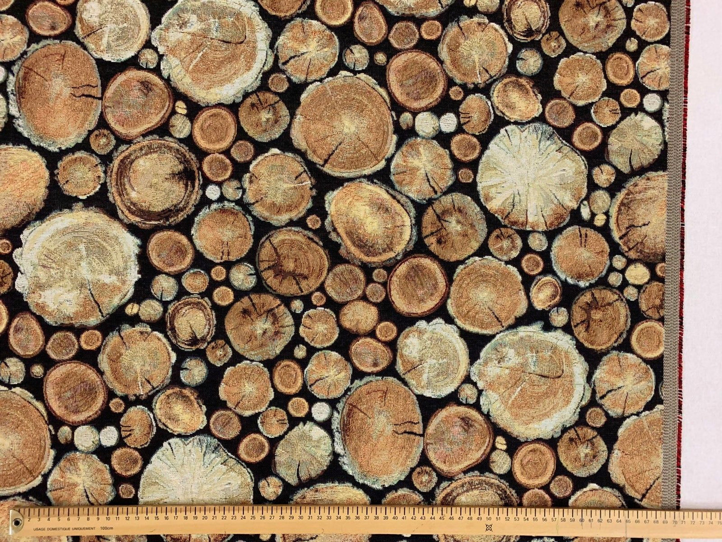 Gobelin Stoffe Thema Holz