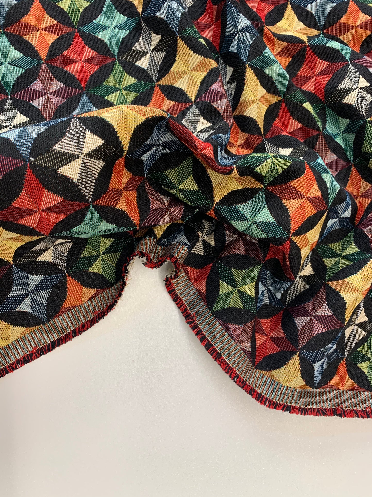 Gobelin Bunte Mandala Sternenmuster