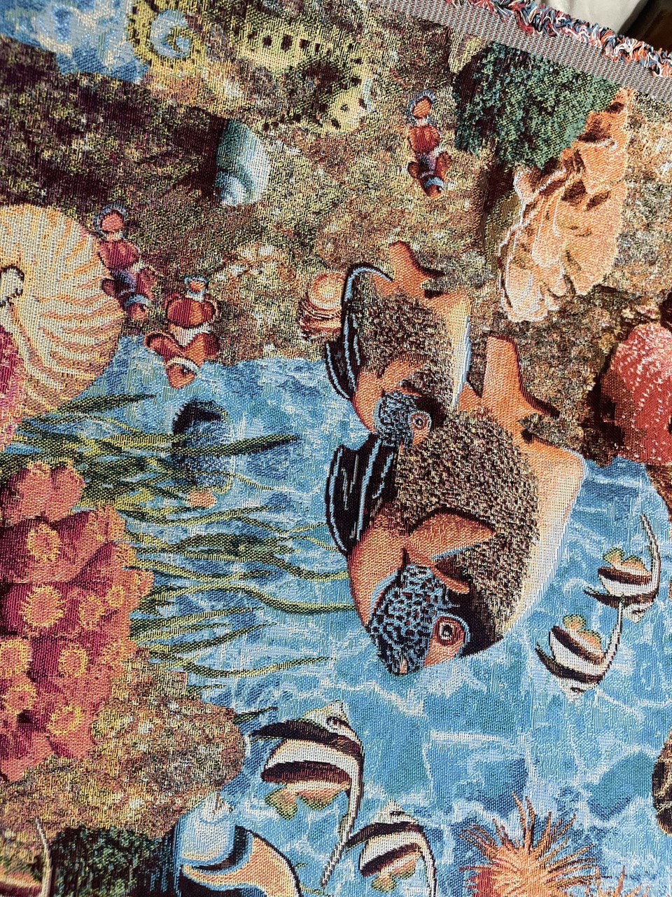 Gobelin Unterwasserwelt