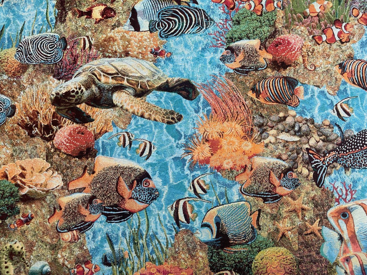 Gobelin Unterwasserwelt