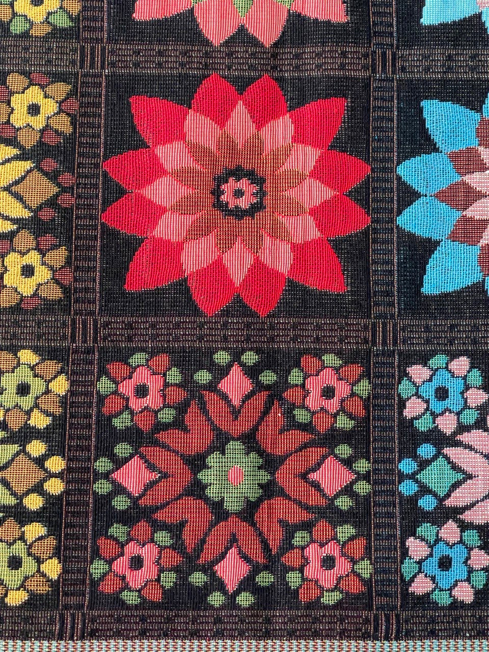 Gobelin Stoffe Farbige Mandala Formen