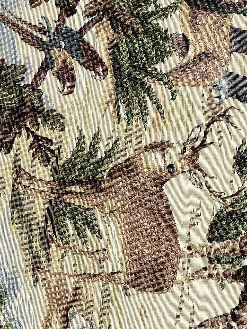 Gobelin Stoffe Safari Afrikanische Wüstensteppe