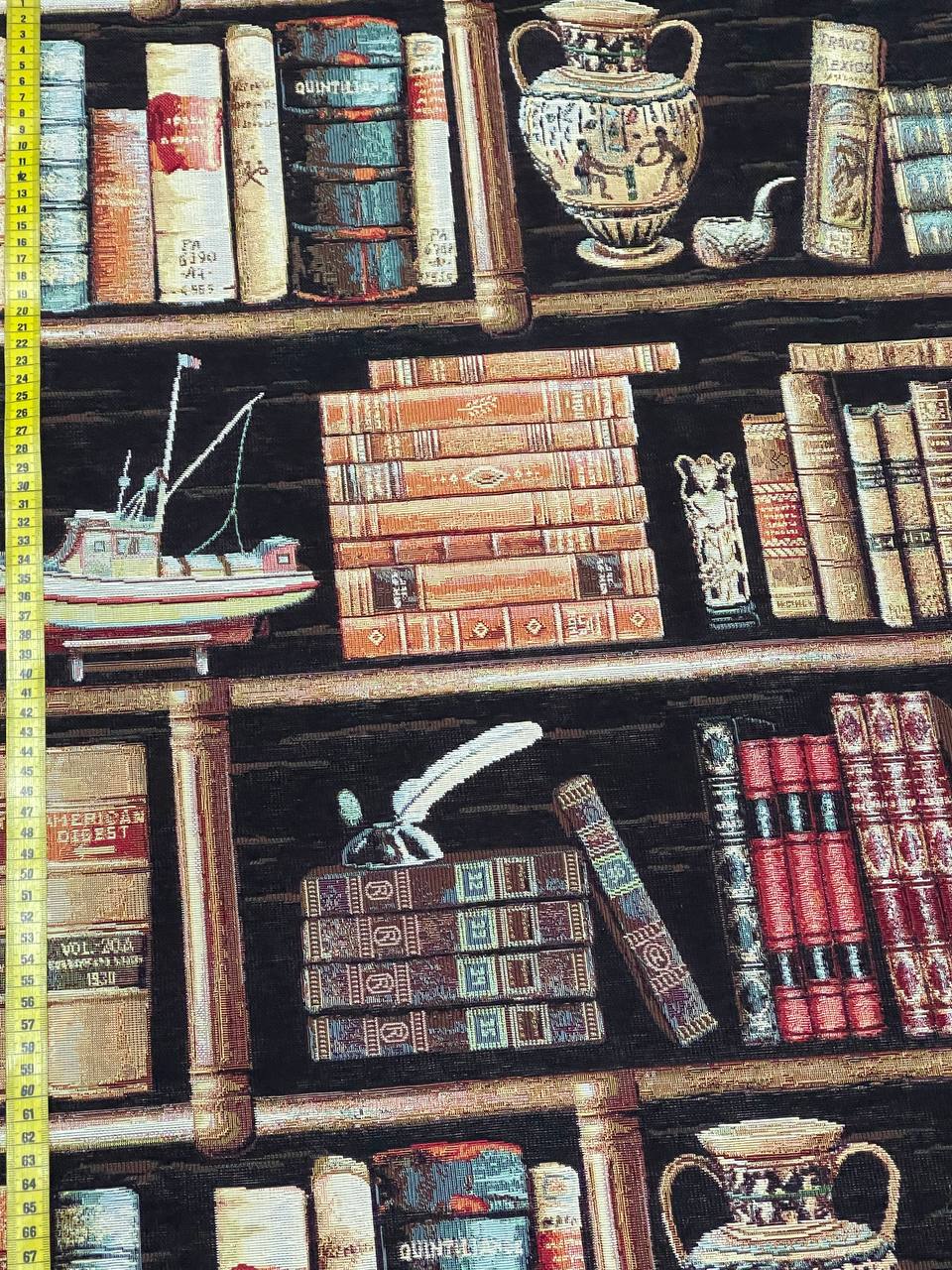 Gobelin Stoffe Library Design