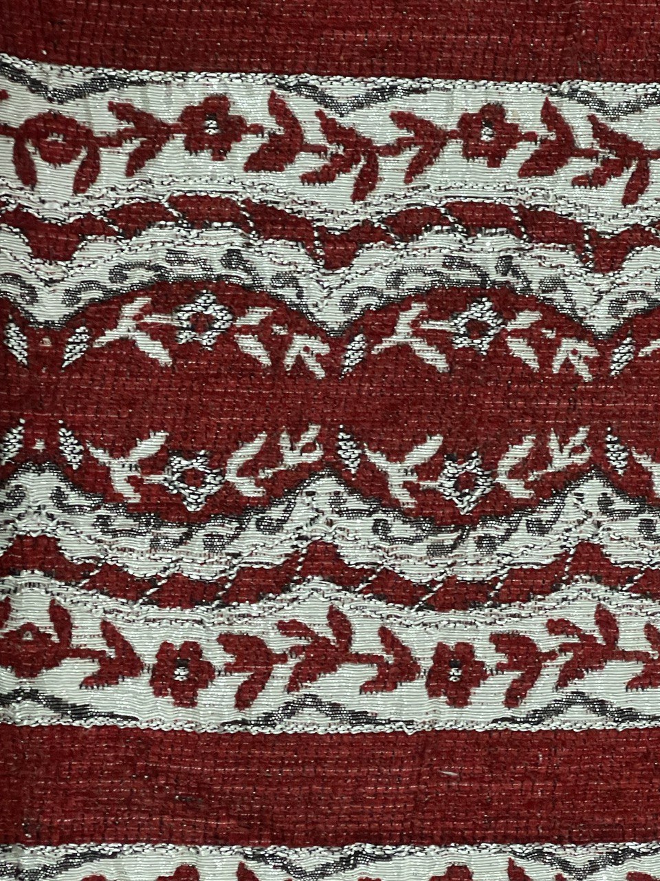 Möbel Stoffe Roter Hintergrund