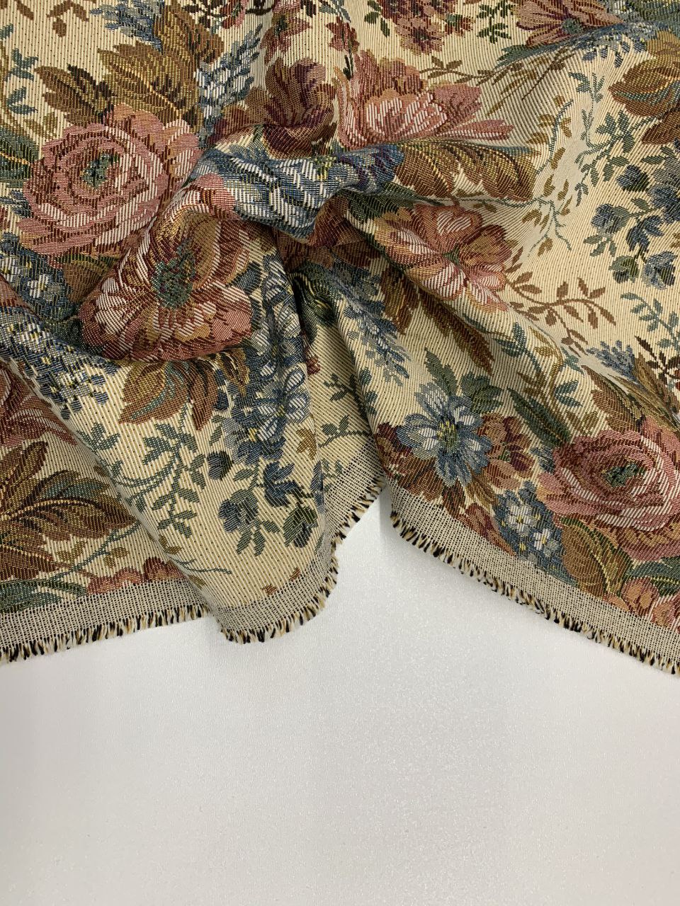 Gobelin Stoffe Antike Blumen