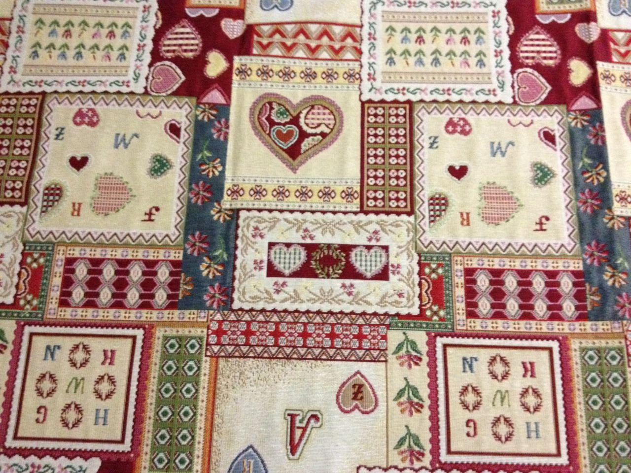 Gobelin Patchwork Muster