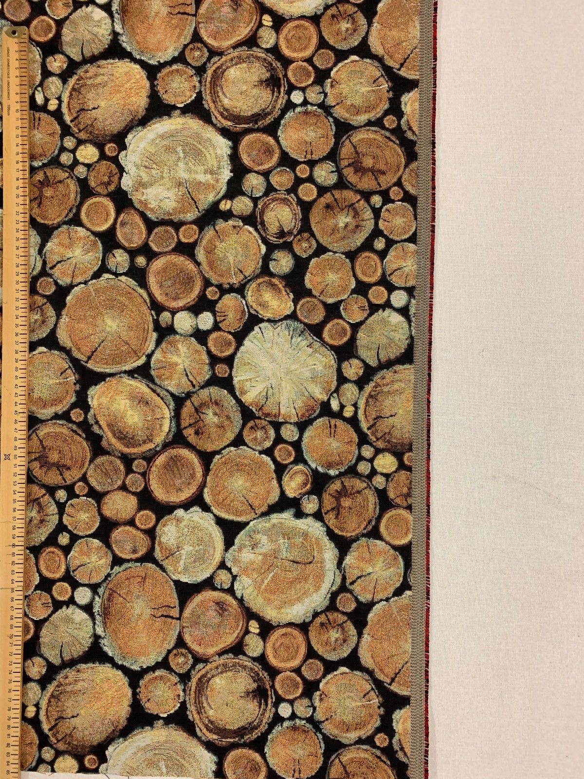 Gobelin Stoffe Thema Holz