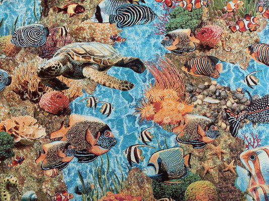 Gobelin Unterwasserwelt