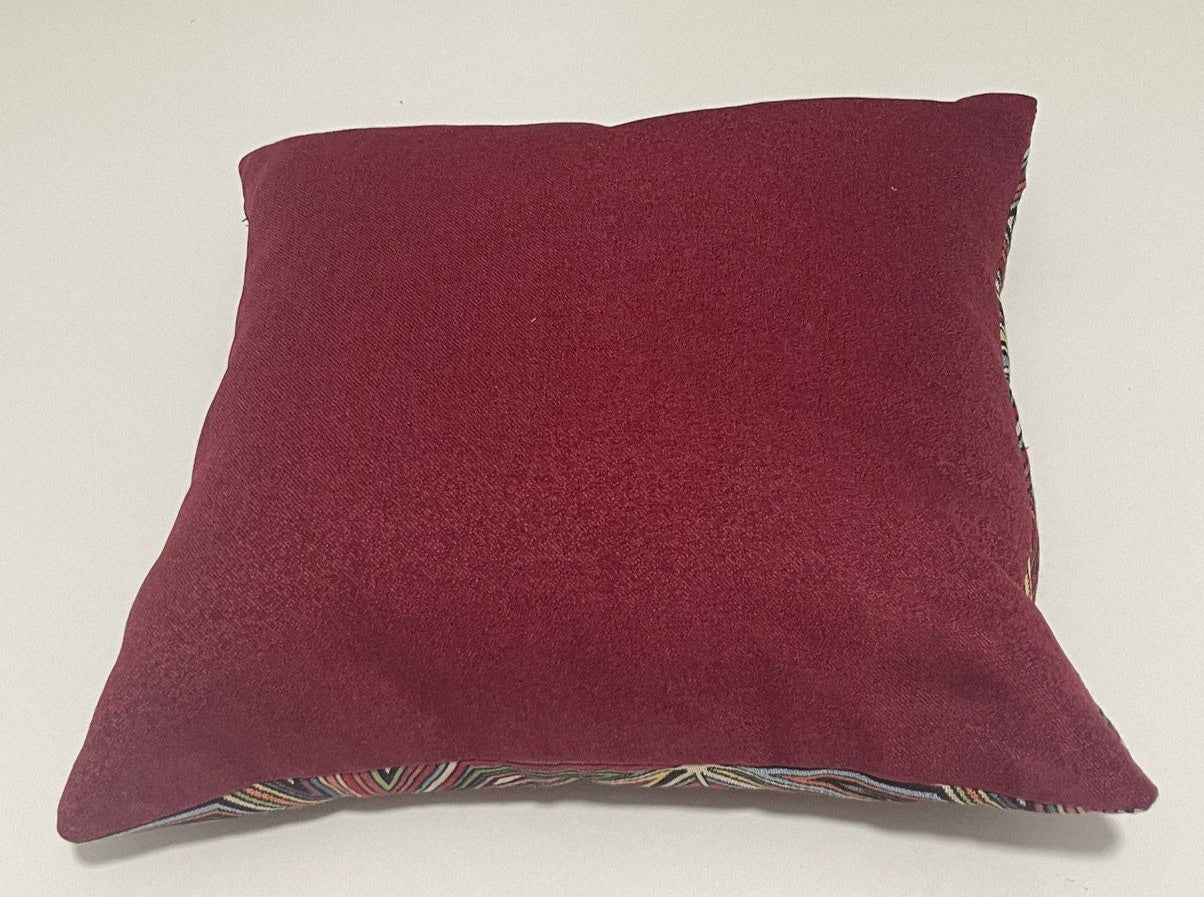 Kissen mit Gobelinbezug