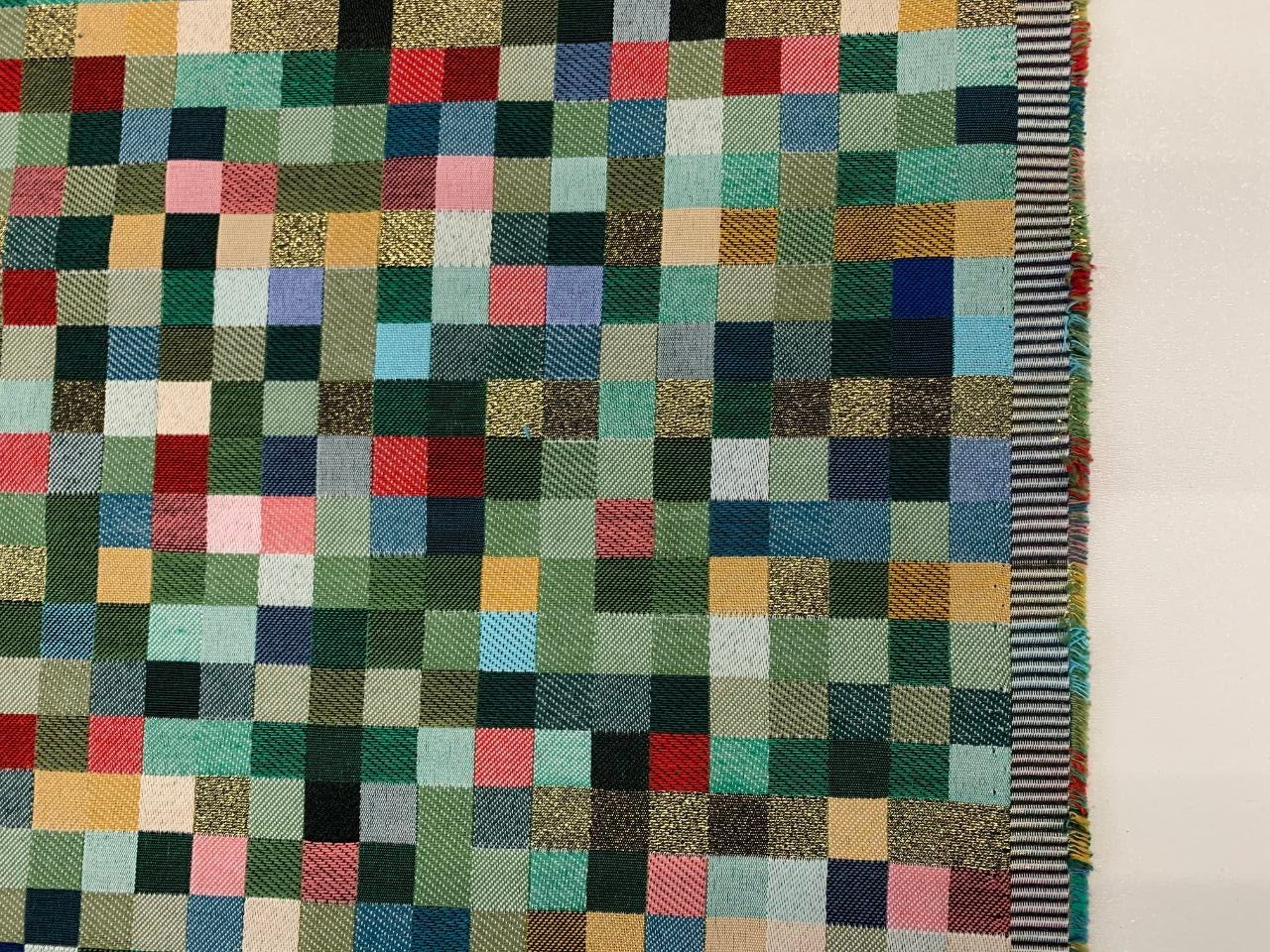 Jacar Stoffe bunte Quadrate
