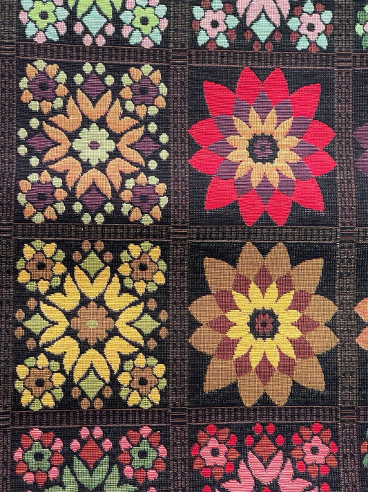 Gobelin Stoffe Farbige Mandala Formen