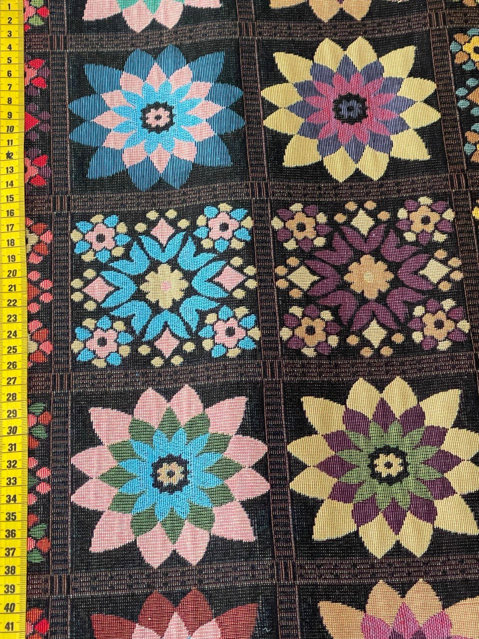Gobelin Stoffe Farbige Mandala Formen
